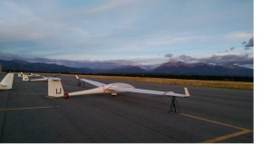 Gliders awaiting drier weather