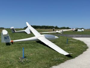 Gliders Waiting to Launch