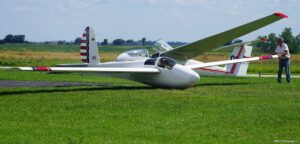 Glider Launch in Progress